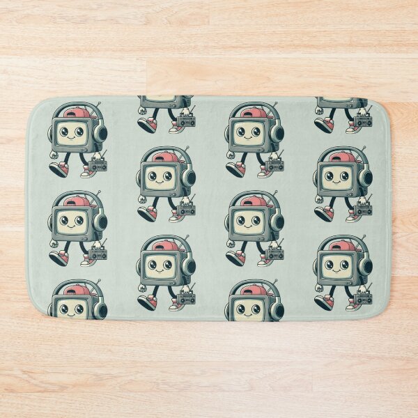 Item preview, Retro TV Head – Boombox Character Design designed and sold by Dogandesighn.