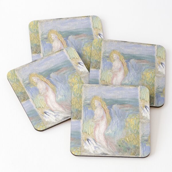 Item preview, Small Study for a Nude by Pierre-Auguste Renoir: Dreamy Impressionist Figure designed and sold by artofuniverse.