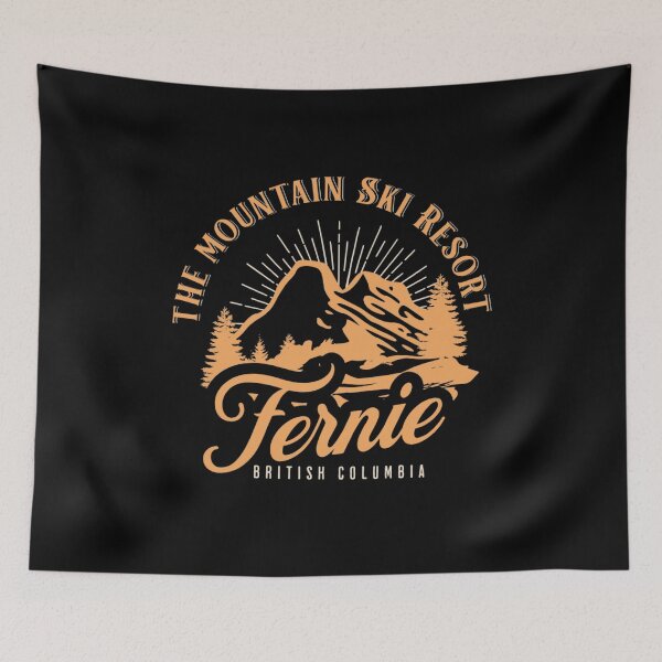 Item preview, Ski Resort Fernie  designed and sold by TheEndDesign.