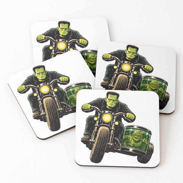 Item preview, Creature on Motorcycle designed and sold by Pulp-Mythic.