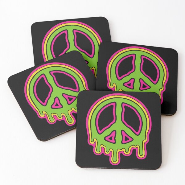 Item preview, Melting Neon Peace designed and sold by Gkinoki.