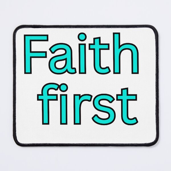 Item preview, Faith first-religious saying designed and sold by HustlersShop77.