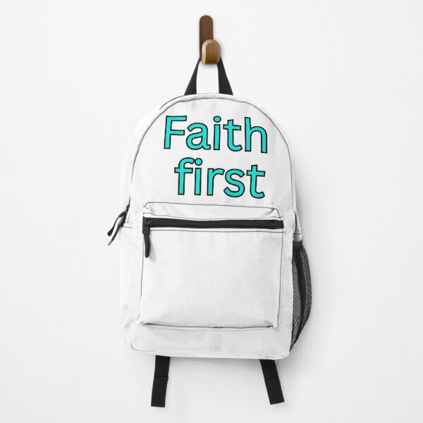 Item preview, Faith first-religious saying designed and sold by Omer's store.