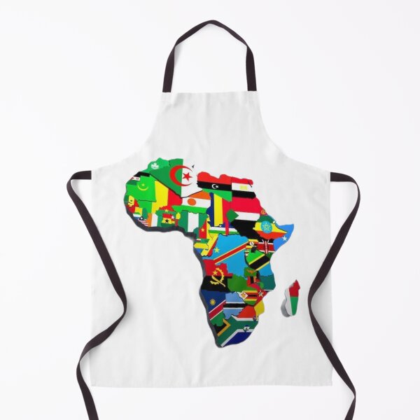 Item preview, Africa Map with Flags – African Pride Countries Design, Pan African Art designed and sold by Aisha Creates.