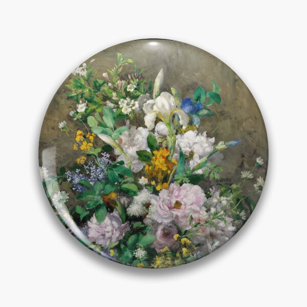 Item preview, Spring Bouquet by Pierre-Auguste Renoir: Impressionist Floral Fine Art Print designed and sold by artofuniverse.