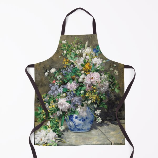 Item preview, Spring Bouquet by Pierre-Auguste Renoir: Impressionist Floral Fine Art Print designed and sold by artofuniverse.