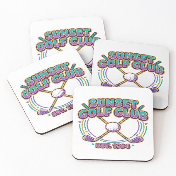 Item preview, Sunset Golf Club - Vintage Design 1994 designed and sold by ZXSTORE.