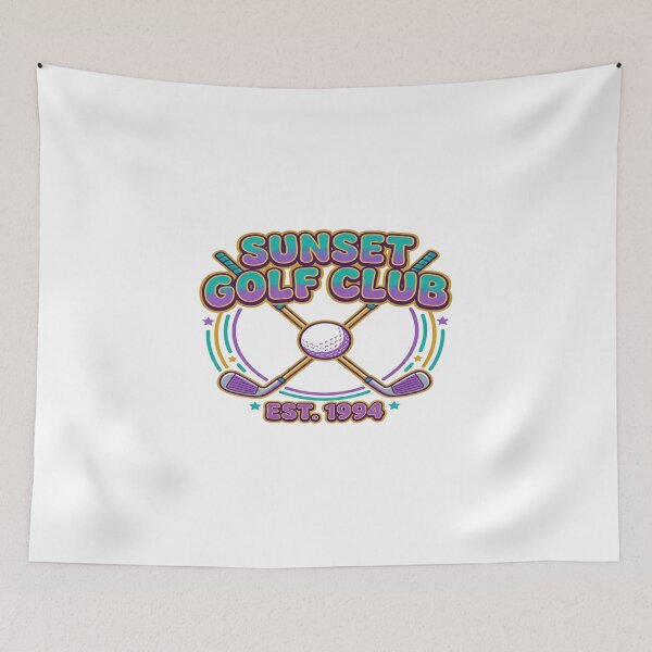 Item preview, Sunset Golf Club - Vintage Design 1994 designed and sold by ZXSTORE.