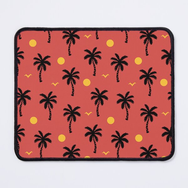Item preview, Palms coral colored pattern designed and sold by AnnaHolyph.