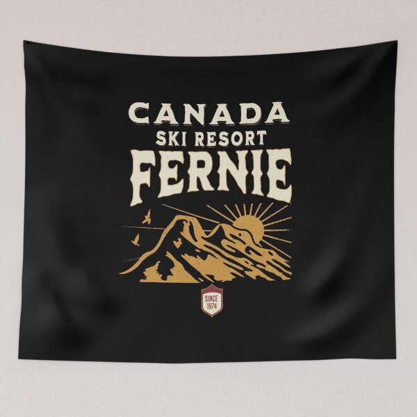 Item preview, Ski Resort Fernie  designed and sold by TheEndDesign.