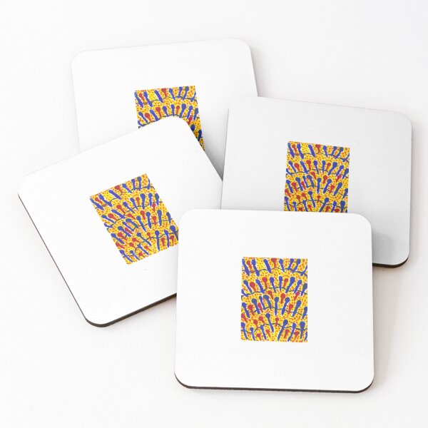 Item preview, Pins and Dots - Acrylic Paint designed and sold by AgozieArt.