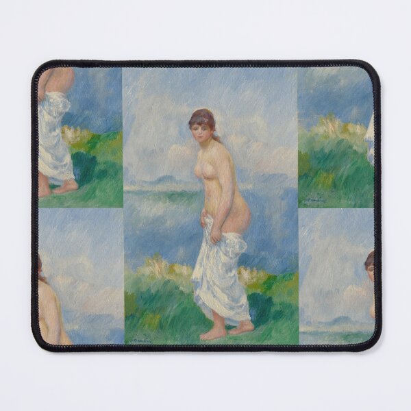 Item preview, Standing Bather by Pierre-Auguste Renoir: Impressionist Nude Wall Art Poster designed and sold by artofuniverse.