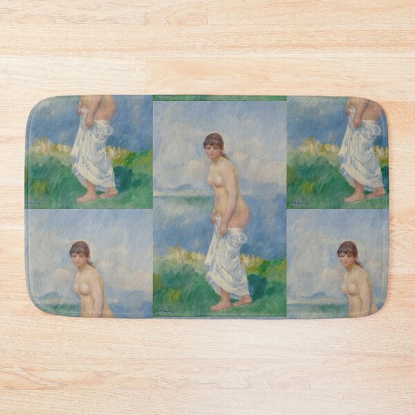 Item preview, Standing Bather by Pierre-Auguste Renoir: Impressionist Nude Wall Art Poster designed and sold by artofuniverse.