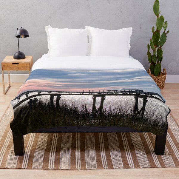 Item preview, Blue River Sunset designed and sold by SuncatcherPhoto.