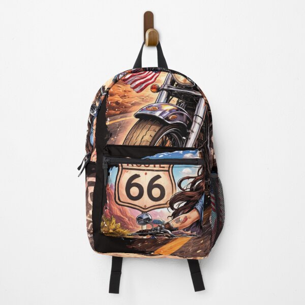 Item preview, Anime Cowgirl Harley Route 66 designed and sold by HIGHSQUARE.