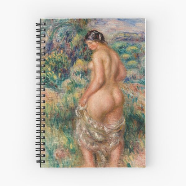 Item preview, Standing Bather Baigneuse Debout by Pierre-Auguste Renoir: Impressionist Nude Poster designed and sold by artofuniverse.
