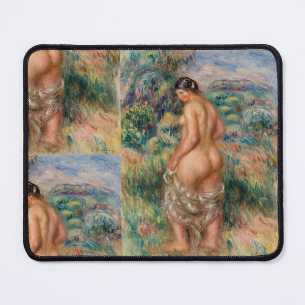Item preview, Standing Bather Baigneuse Debout by Pierre-Auguste Renoir: Impressionist Nude Poster designed and sold by artofuniverse.
