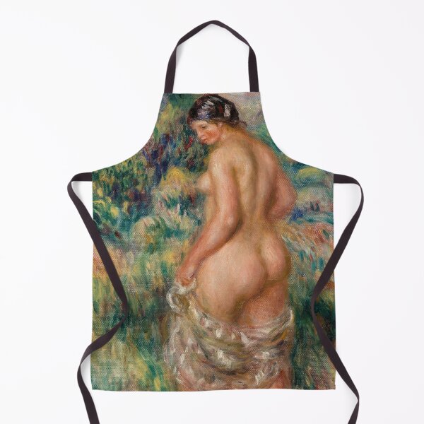 Item preview, Standing Bather Baigneuse Debout by Pierre-Auguste Renoir: Impressionist Nude Poster designed and sold by artofuniverse.