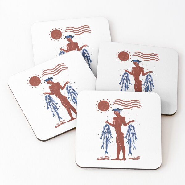 Item preview, Ancient Minoan Fisherman from Akrotiri designed and sold by Ancient-Tales.