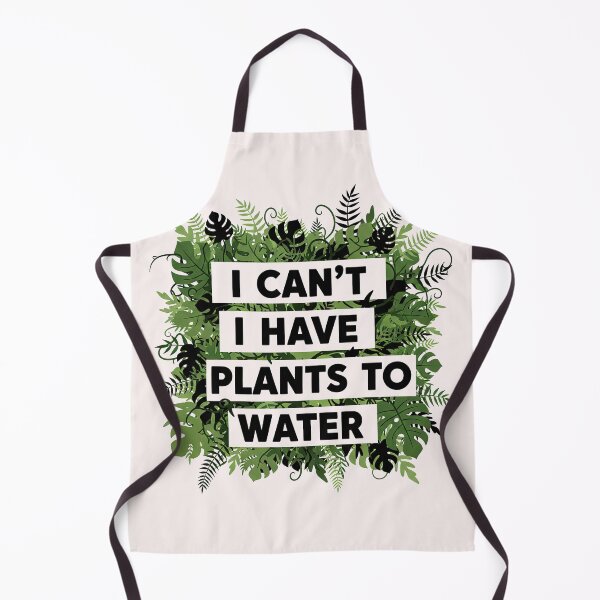 Item preview, I Can't I Have Plants To Water Tropical Jungle designed and sold by GrafTeesLab.