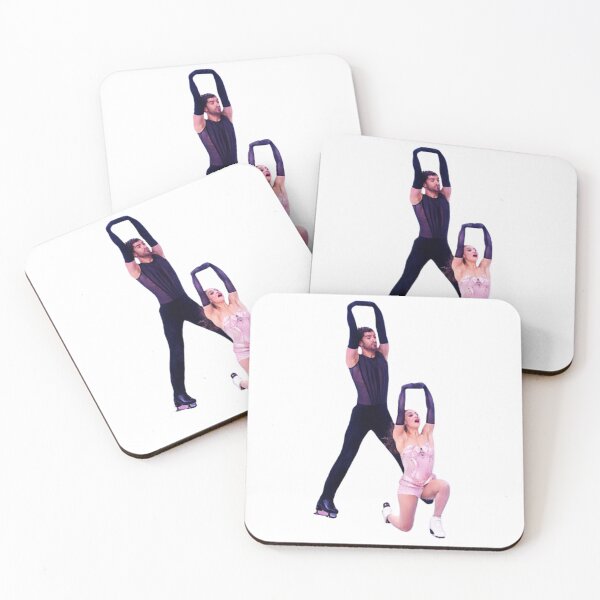 Item preview, Ice Dance Pose – Minimal Design Guillaume Cizeron & Laurence Fournier Beaudry  designed and sold by origin-arthouse.