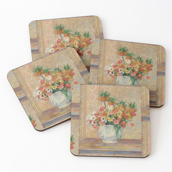 Item preview, Still Life Flowers by Pierre-Auguste Renoir: Impressionist Floral Fine Art Print designed and sold by artofuniverse.