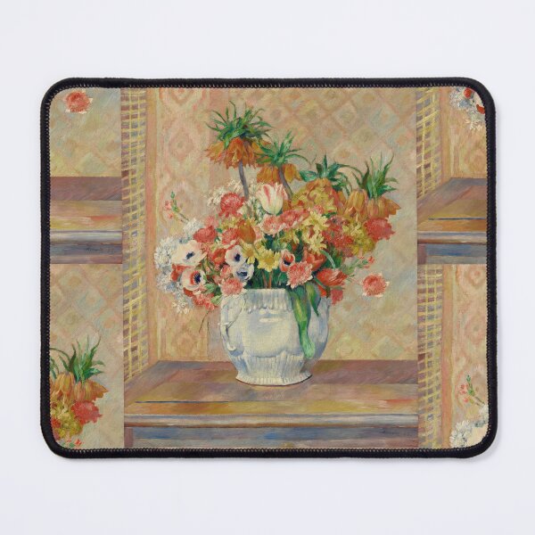Item preview, Still Life Flowers by Pierre-Auguste Renoir: Impressionist Floral Fine Art Print designed and sold by artofuniverse.
