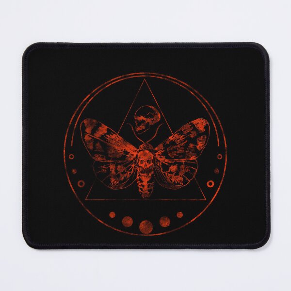 Item preview, Skull Moth in Red designed and sold by Kcinnik.