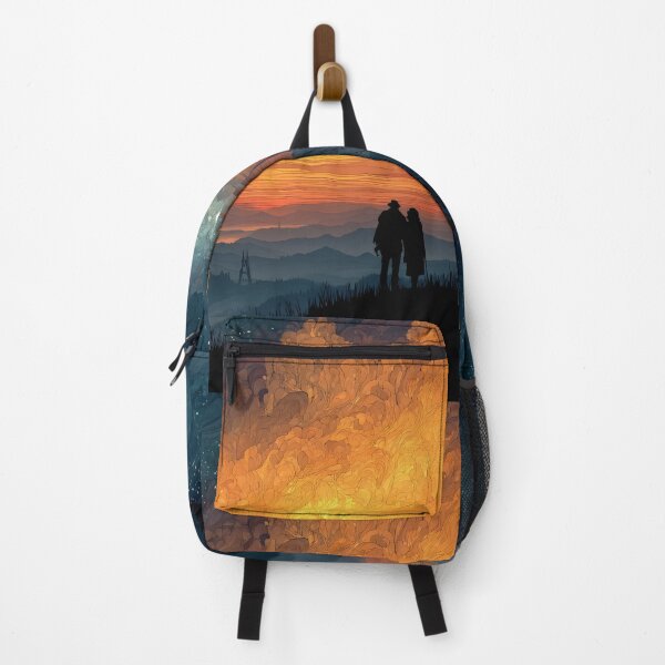 Item preview, We Watched the Sky Burn Together – Cosmic Love Landscape designed and sold by MetroEnvision.