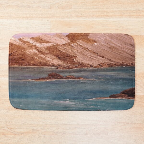 Item preview, Calm Ocean Beneath Sunset Mountains designed and sold by swilliamson0622.