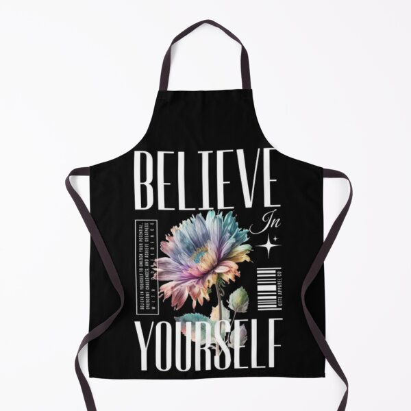 Item preview, Believe In Yourself - Iridescent Floral Streetwear Graphic designed and sold by ZairDesign.