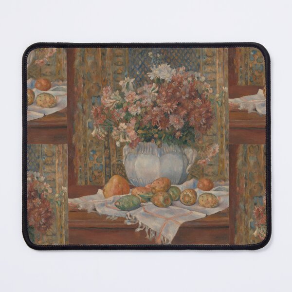 Item preview, Still Life With Flowers and Prickly Pears by Pierre-Auguste Renoir: Impressionist Poster designed and sold by artofuniverse.