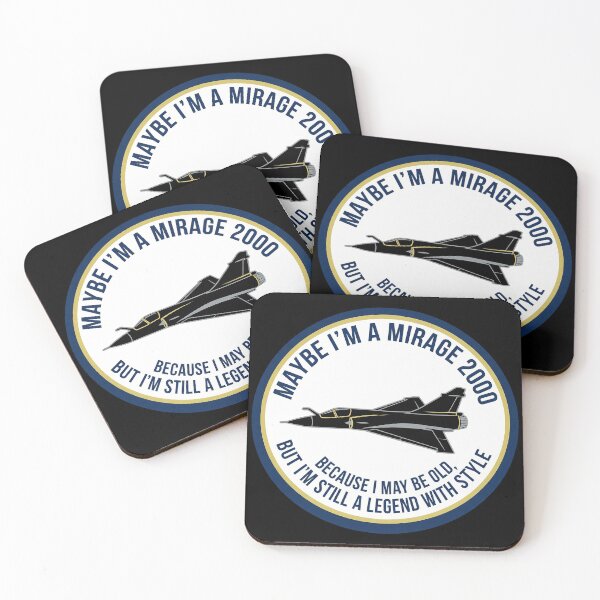 Item preview, Mirage 2000 – Maybe I Am Old But Still A Legend With Style Tactical Emblem designed and sold by ArtDreams92.