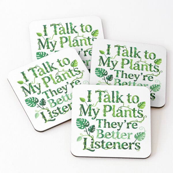 Item preview, I Talk To My Plants They Are Better Listeners designed and sold by GrafTeesLab.