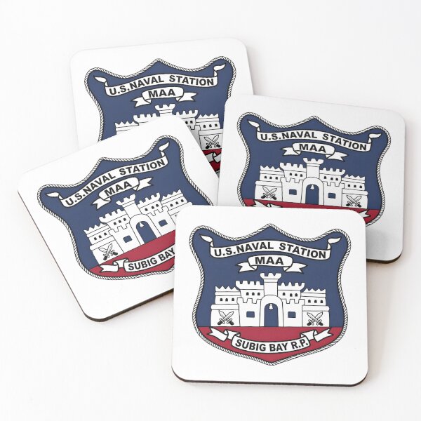 Item preview, U.S. Naval Station Subic Bay MAA Military Crest designed and sold by CharlieDesings.
