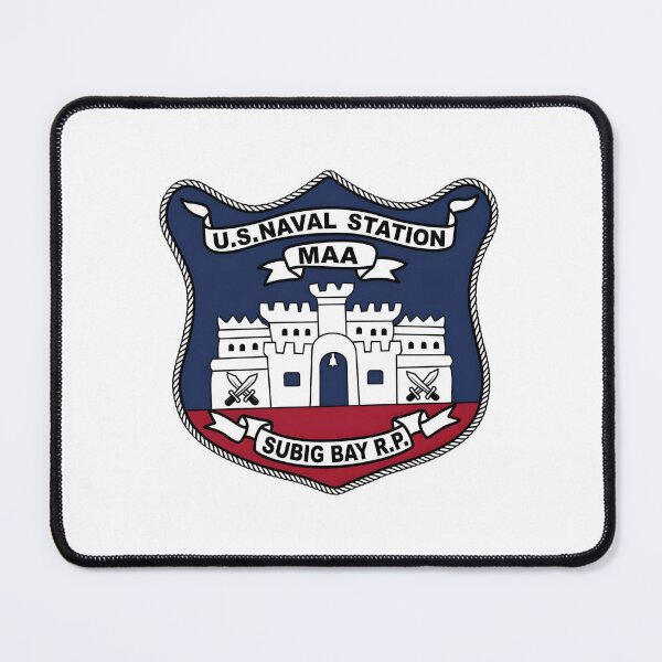 Item preview, U.S. Naval Station Subic Bay MAA Military Crest designed and sold by CharlieDesings.