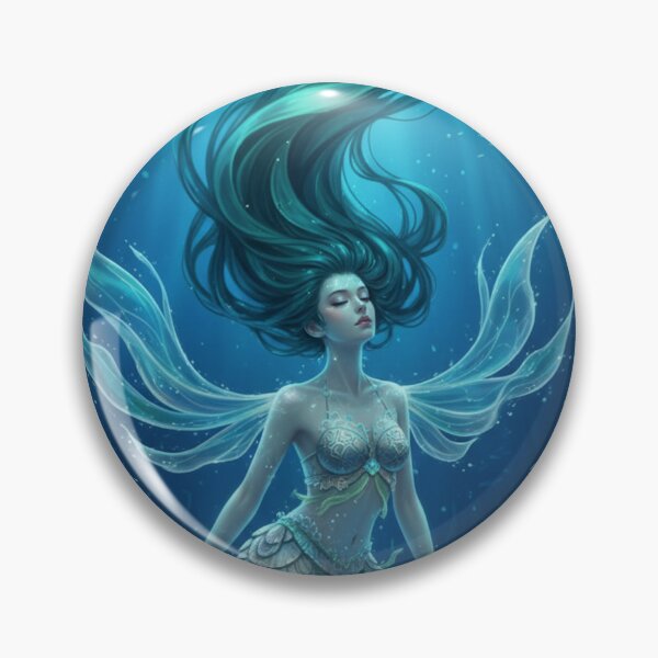 Item preview, Ocean Nymph – Aquatic Fantasy designed and sold by HeyHas.