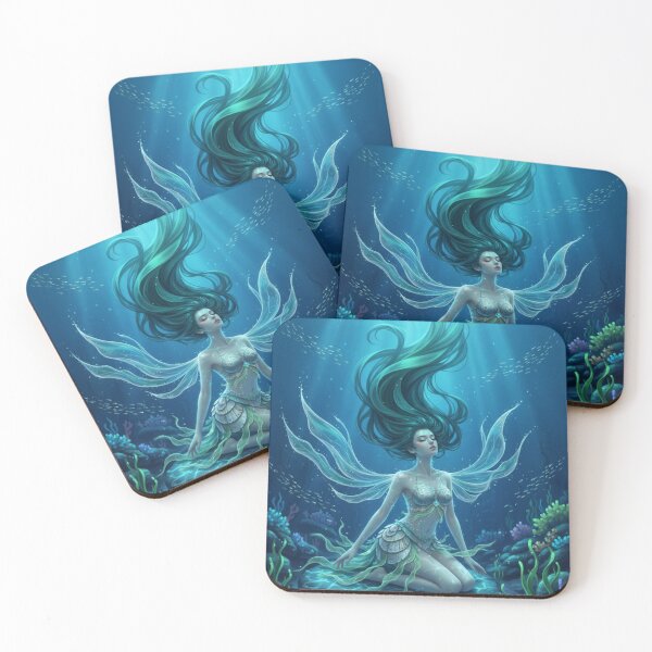 Item preview, Ocean Nymph – Aquatic Fantasy designed and sold by HeyHas.