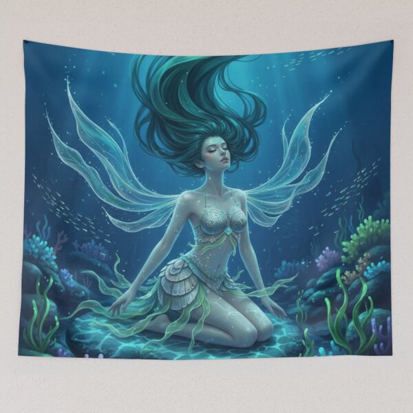 Item preview, Ocean Nymph – Aquatic Fantasy designed and sold by HeyHas.