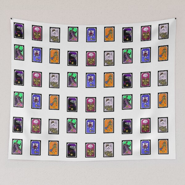 Item preview, Part 3 atagonists tarot set designed and sold by symbol-satire.