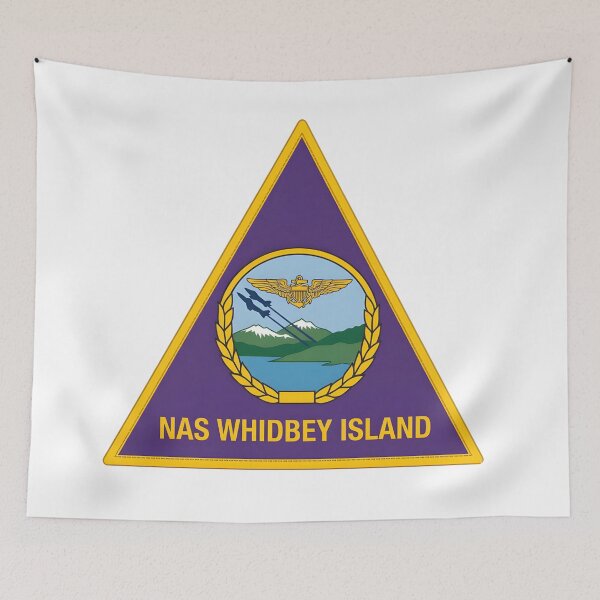 Item preview, NAS Whidbey Island Naval Air Station Military Emblem designed and sold by CharlieDesings.