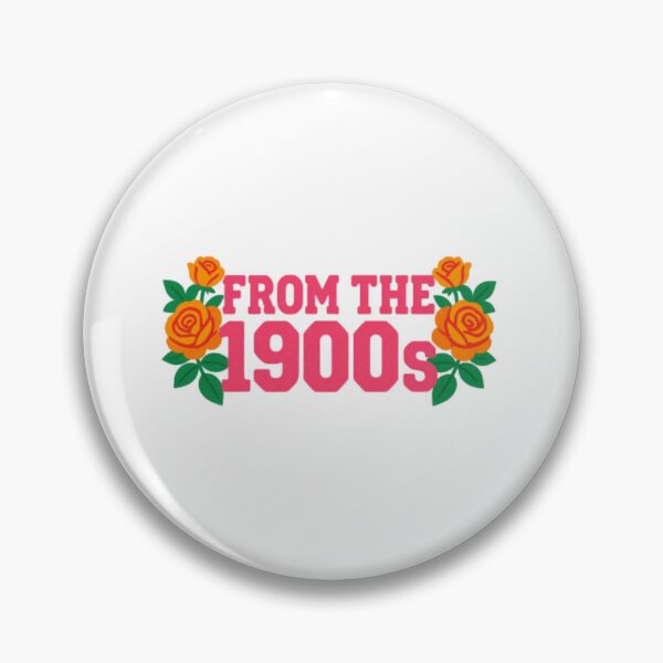 Item preview, From The 1900s Retro Typography — Vintage Floral Aesthetic Illustration designed and sold by Colorful-Garden.