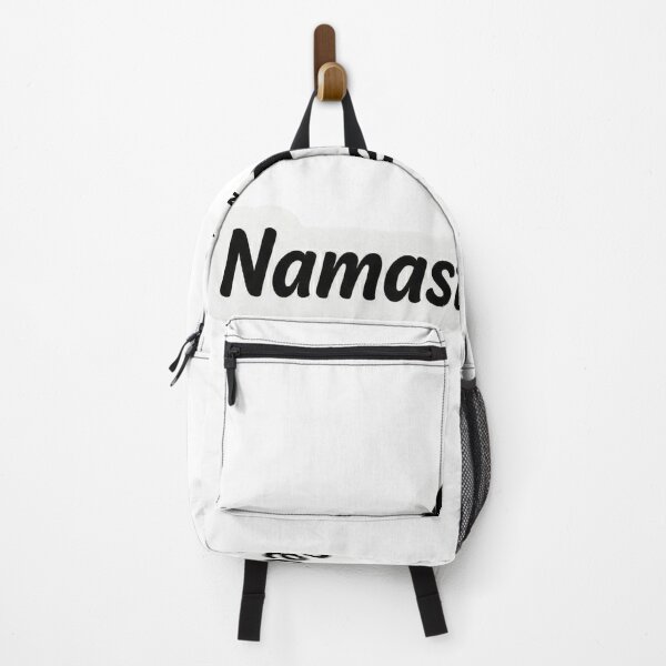 Item preview, Namaste In Bed Funny Yoga Sticker Humor Wellness Gift Lazy Yogi designed and sold by Bmd4Fitness.