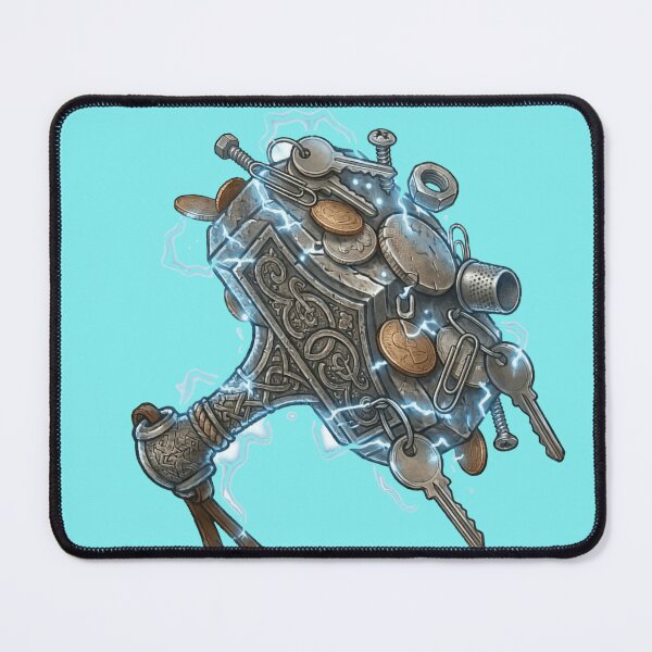 Item preview, Mjolnir Attracts Metal Objects Funny Viking  designed and sold by MythoWorldddd.
