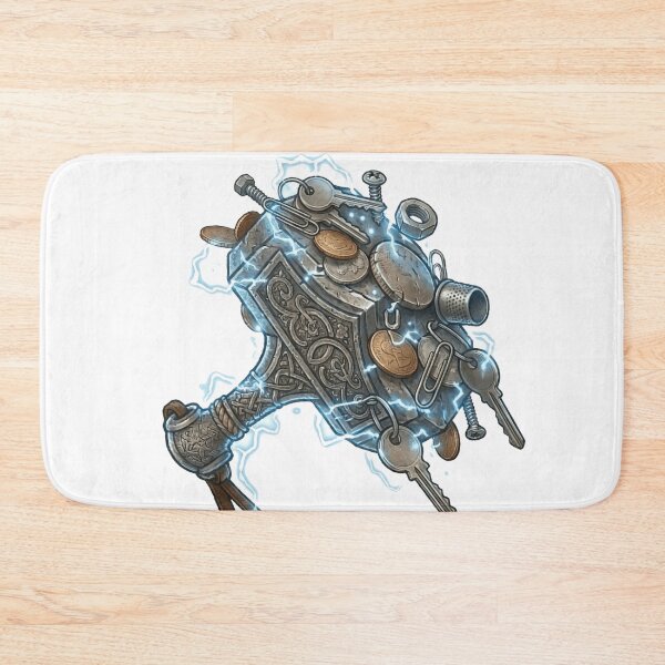 Item preview, Mjolnir Attracts Metal Objects Funny Viking  designed and sold by MythoWorldddd.