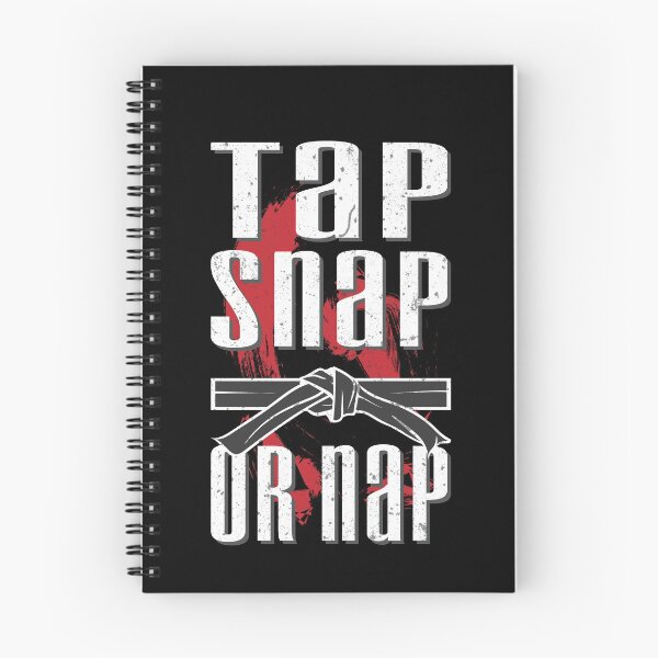 Item preview, Black Belt Tap Snap or Nap Jiu Jitsu Brazilian BJJ Grapple designed and sold by KNUXX Shop.