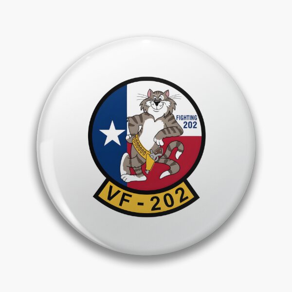 Item preview, VF-202 Fighting 202 Superheats Squadron Insignia designed and sold by CharlieDesings.
