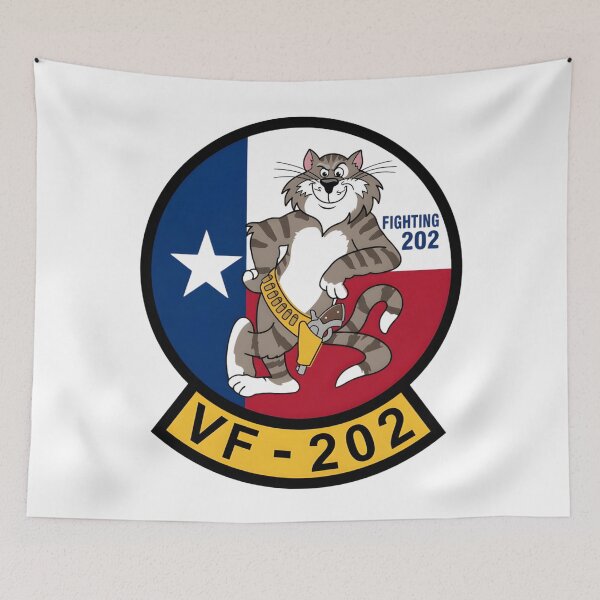 Item preview, VF-202 Fighting 202 Superheats Squadron Insignia designed and sold by CharlieDesings.