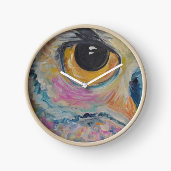 Owl Eye Clock