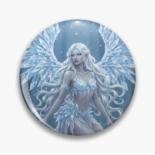 Item preview, Winter Crystal Fairy – Frozen Fantasy designed and sold by HeyHas.
